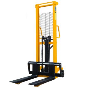 Buy cheap Load capacity 2000kg 2T customized height hydraulic manual stacker from wholesalers