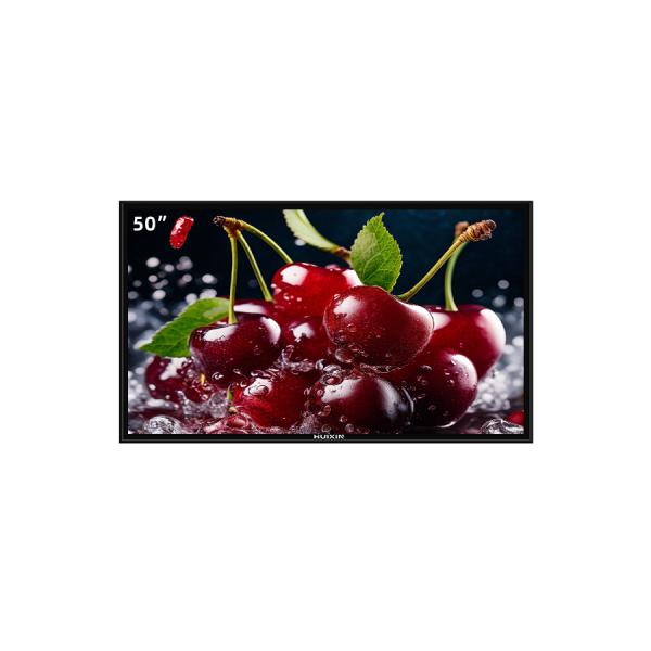 Buy cheap 50 Inch A Grade LCD Screen OEM/ODM 2K/4K Ultra HD Smart TV - Shatterproof Design with Metal Frame & 4mm Tempered Glass from wholesalers