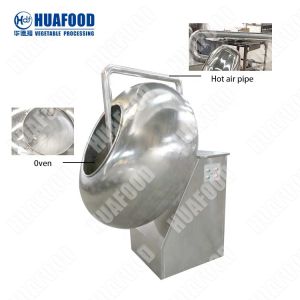 Buy cheap HDF-800 seasoning seed donut chocolate coating pan machine from wholesalers