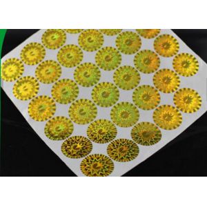 Buy cheap Permanent Adhesive Security Hologram Sticker Uv Printing from wholesalers