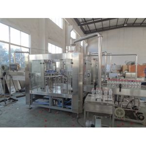Buy cheap Full automatic Monoblock Liquid Filling Machine 4000BPH Bottling Juice Equipment from wholesalers