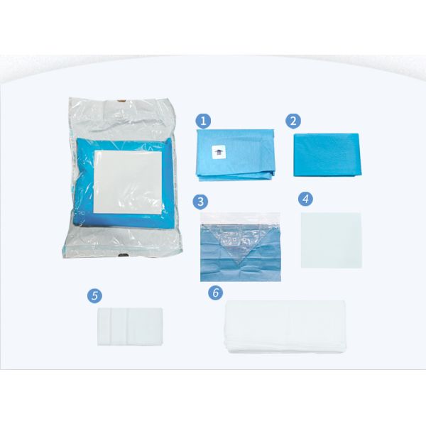 Disposable Sterile Basic Dressing Set Surgical Operating Room Medical Consumables Kit for Wound Care Operating Pack