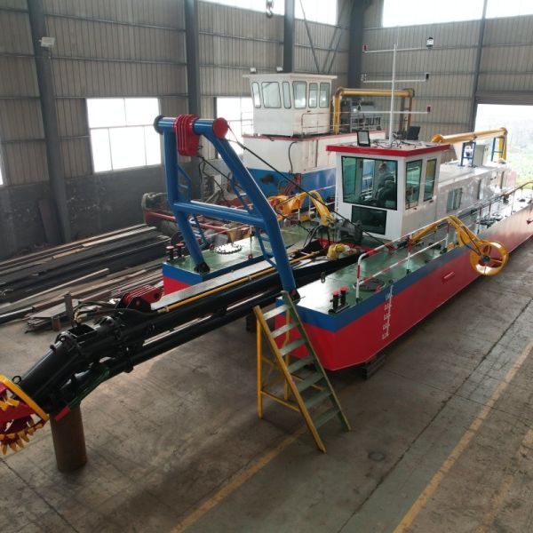 Buy cheap 6 Inch Full Hydraulic Small Mud Slurry Dredging Boat Compact from wholesalers