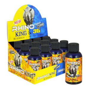 Buy cheap Male Enhancement Capsule CMYK Rhino Bottle Paper Box With Stand from wholesalers
