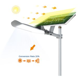 Buy cheap Solar Power 45watt 6500lm Smart Waterproof LED Street Light from wholesalers