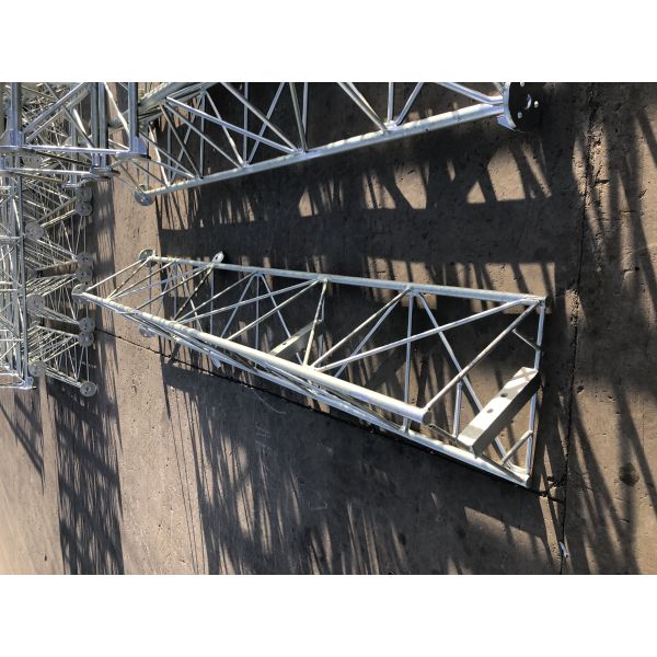 Buy cheap Lattice Steel Communication Triangle Antenna Guyed Wire Tower from wholesalers
