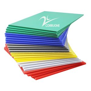 OEM ODM Colored Polypropylene Hollow Board Waterproof 1200x1000