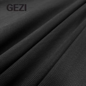 Stretchy glitter rhinestone stretch invis plastic mesh lace spandex recycled