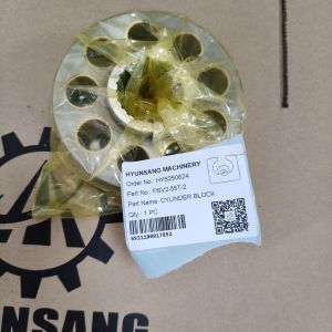 Buy cheap Hyunsang Excavator Spare Parts Cylinder Block PSV2-55T-2 For Kayaba Hydraulic Pump from wholesalers