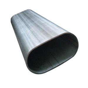 Buy cheap Elliptical Black Flat Oval Steel Tube S235JR S275JR For Fluid Building product