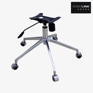 Buy cheap Ergonomically Adjustable Office Chair With 700mm Polished Aluminum Alloy Base from wholesalers