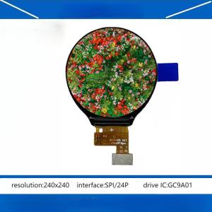 China 1.09 Inch TFT Circular LCD Screen 1.1 Inch Color Screen Serial Port SPI 240x240 For Smart Watches And Industrial on sale China 1.09 Inch TFT Circular LCD Screen 1.1 Inch Color Screen Serial Port SPI 240x240 For Smart Watches And Industrial on sale