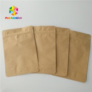 Buy cheap Customized Size Kraft Stand Up Pouches Matte Surface Finish 100 - 150micron Thickness from wholesalers