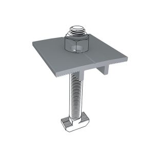 Buy cheap Anodizing Frameless Adjustable Solar Mounting Clamps For PV Mounting Brackets from wholesalers