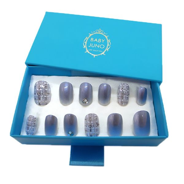 Quality Customizable Luxury Packaging Paper Boxes For Press On Nails for sale