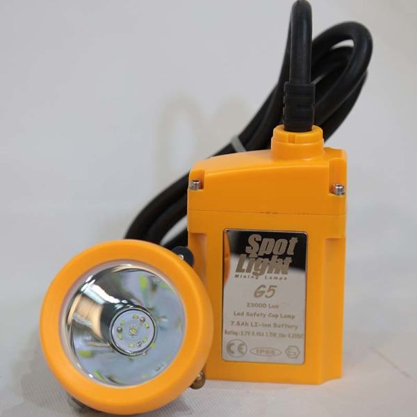 Buy cheap Safety G5 6000mah Miners Led Cap Lamp Ce Approved from wholesalers