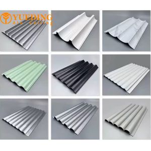 Buy cheap Concave And Convex Aluminum Corrugated Boards Fireproof 1.2mm For Walls from wholesalers