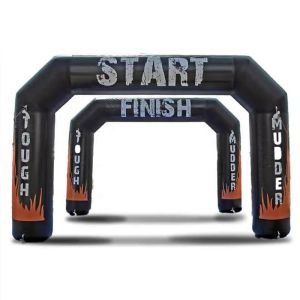 Buy cheap custom inflatable red bull halloween christmas clown welcome led rainbow castle pumpkin start finish line racing events arch from wholesalers