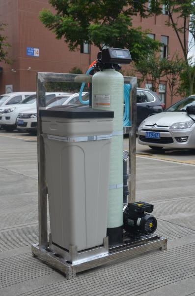 Buy cheap SS Frame Resin Tank Water Softener System Remove Water Scale Automatic Manual from wholesalers