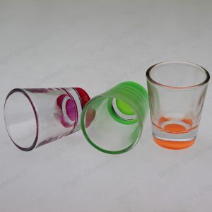 Buy cheap special design sprayed color glass candle cup for decoration from wholesalers