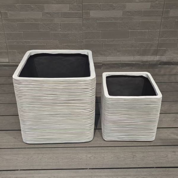 Modern Vintage Nordic Design Customizable Clay Flower Pot Fashionable and Beautiful for Hotels and Restaurants Carton Packed