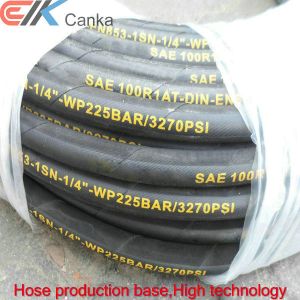 China EN853 1SN hydraulic hose for coal mine machine on sale