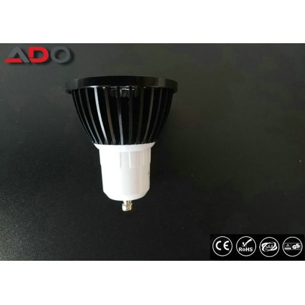 Quality Gu10 Cob Led Spot Bulbs Black Color 3w 90lm / W 80ra For Indoor Lighting for sale