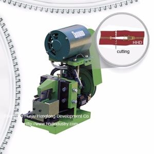 Buy cheap Semi Automatic Metal Zipper Cutting Machine with 1.5–3.0 kW Motor, 500 Hours Maintenance, and 0.25KW Power for Precision Zig Zag Cutting from wholesalers