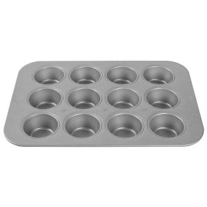 Buy cheap                  Rk Bakeware China-42754 12 Cup Glazed Aluminized Steel Mini Crown Muffin Pan/ Cruffin Pan/ Cruffin Tray              from wholesalers