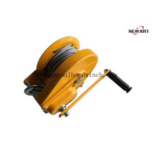 Buy cheap 1800 LB Mini Manual Hand Winch Hand Operated Brake Winch For Boat Trailer / Construction from wholesalers