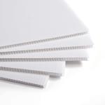 Buy cheap Polypropylene Corflute Sheet Customized Recycled Rigid Corrugated Plastic Sheet from wholesalers