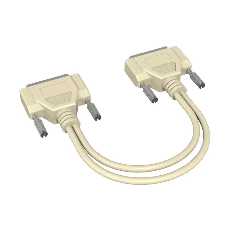Buy cheap DB9P D-Sub 15P DB25P Injection Molded Multicore Twisted Pair Shielded Wire Extension Cable DB25 TV Computer Desktop Cable from wholesalers