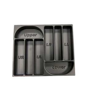 Customized PS PET transparent/black plastic packaging box electronic component