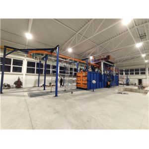 Buy cheap Pass Through Industrial Shot Blaster Castings Surface Treatment from wholesalers