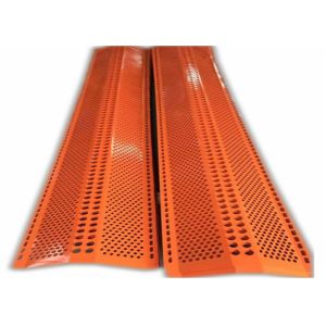 Buy cheap 1.0mm Thickness Orange Color Wind Dust Panel Smooth Surface from wholesalers