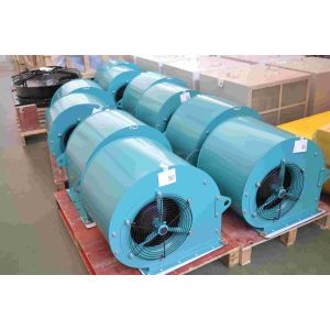Single Phase 6 Pole Double Inlet Centrifugal Fan Cooling With 280mm Blade