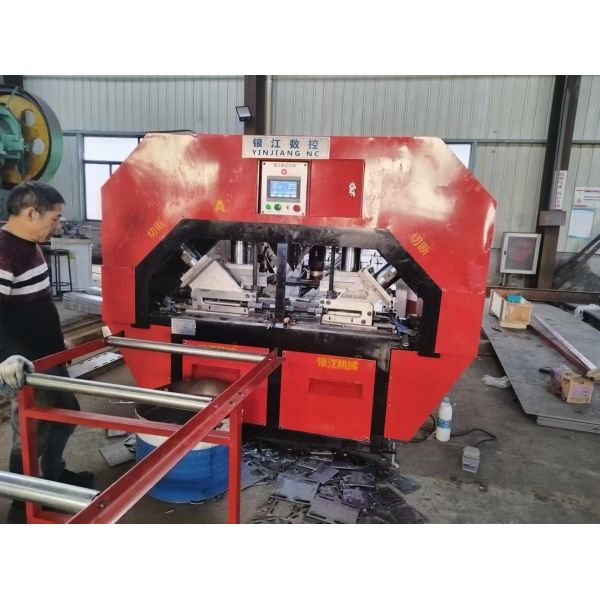 Buy cheap 2 Shearing Stations H Beam Hydraulic Punching And Shearing Equipment With Max. Shearing Thickness 20mm PLC Control System from wholesalers