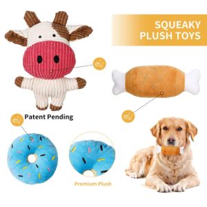 Buy cheap Natural Stuffed Squirrel Dog Plush Toys For Puppies from wholesalers