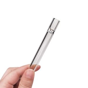 Buy cheap 150℃ Inhale Borosilicate Straight Glass Smoke Pipe from wholesalers