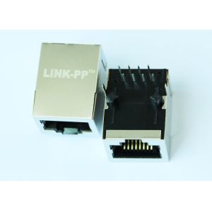 China One Port ARJ11A-MASL-QU2 10 Base-T RJ45 Modular Jack with Shielded Tab-Down on sale