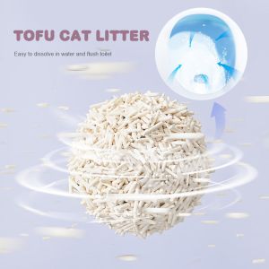 Buy cheap Customizable Biodegradable Cat Litter Flushable Soy Kitty Litter from wholesalers