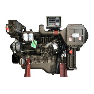 Buy cheap 865HP 1350RPM Marine Diesel Engine Yuchai Water Cooling System product