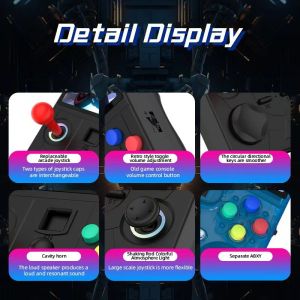 4 Inches IPS Full View DC40V Handheld Game Console Open Source System