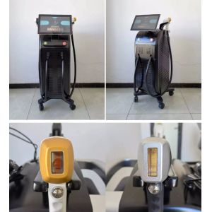 810nm Triple Wave Diode Laser Hair Removal System with Water Wind TEC Cooling