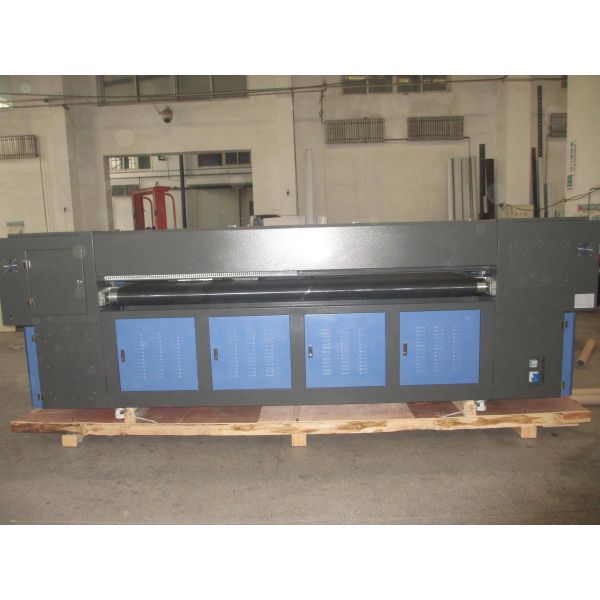 Buy cheap CE KCMY + W Industrial Roll to Roll UV Printers with Tee Coupling Function / Moisturizing Device from wholesalers