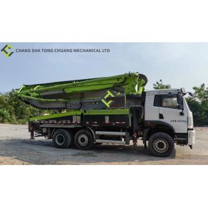 Buy cheap Zoomlion Heavy Industry Used Concrete Pump Truck ZLJ5280THBJE 40m In 2020 from wholesalers