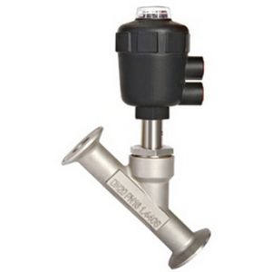 Buy cheap AISI 304 Plastic DN15 Pneumatic Angle Seat Valve from wholesalers
