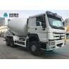 Buy cheap ZZ1257N3841W EURO 4 380HP 6X4 3830mm Concrete Mixer Truck from wholesalers