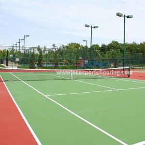 Buy cheap Synthetic Silicon Pu Sports Flooring 4mm Badminton Surfaces from wholesalers