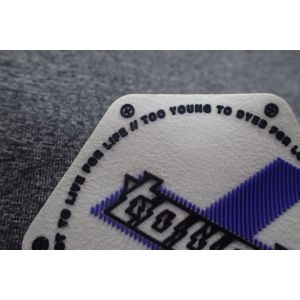 OEKO Injection Rubber Logo Patches